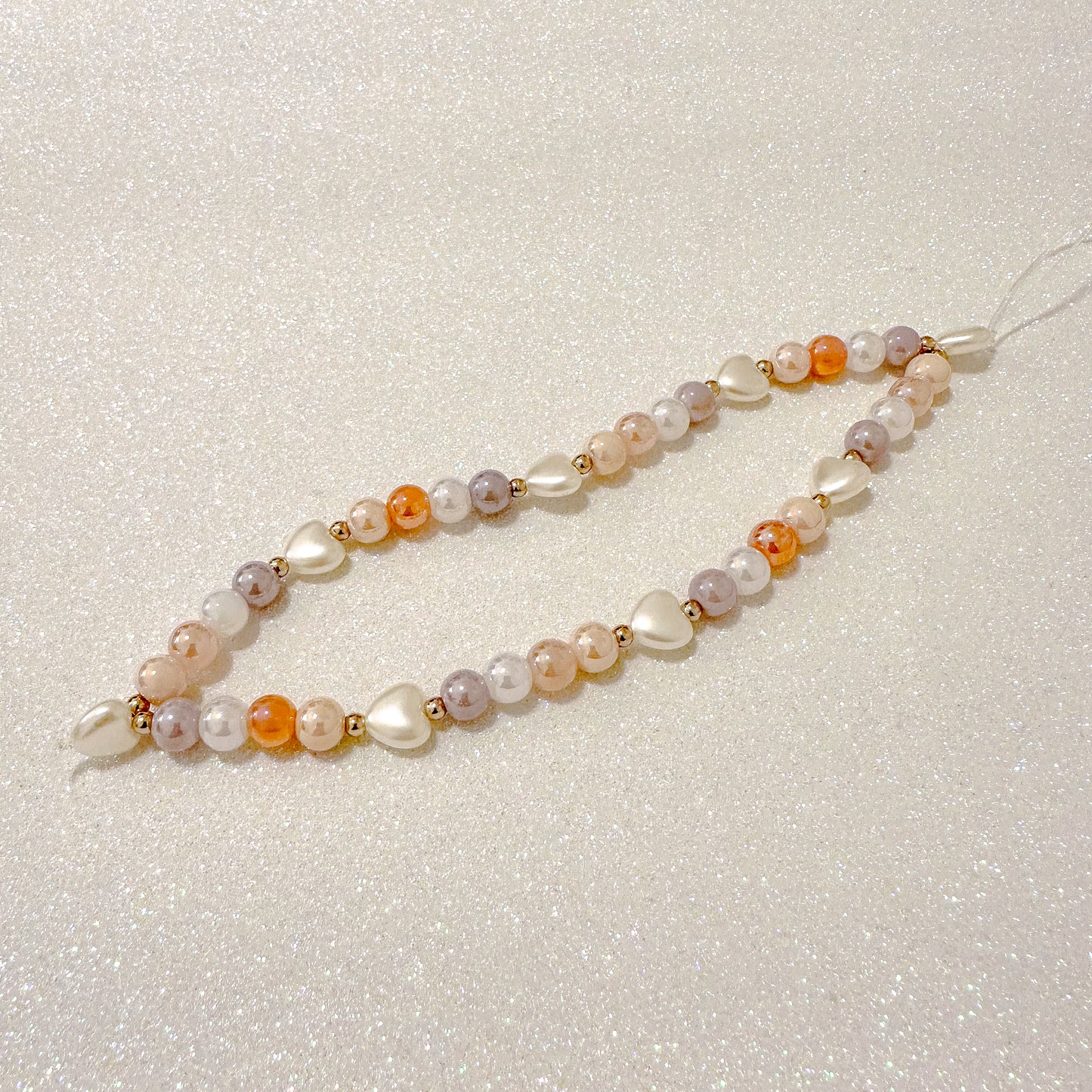 Pearlized Daze Phone Charm Strap
