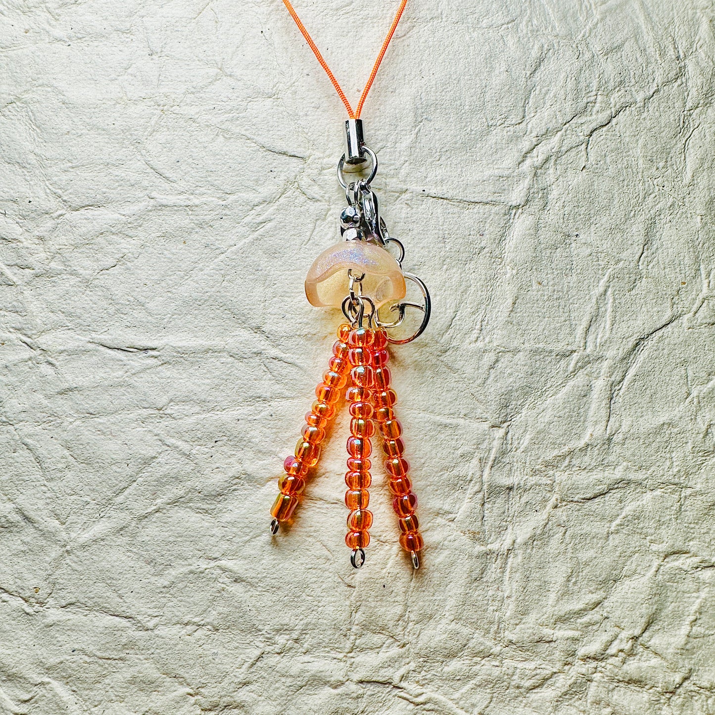 Jellyfish Phone Charm