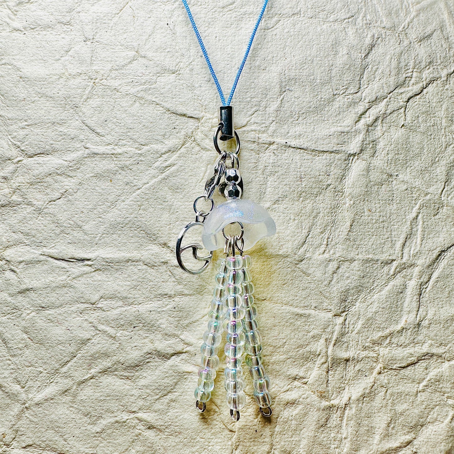 Jellyfish Phone Charm