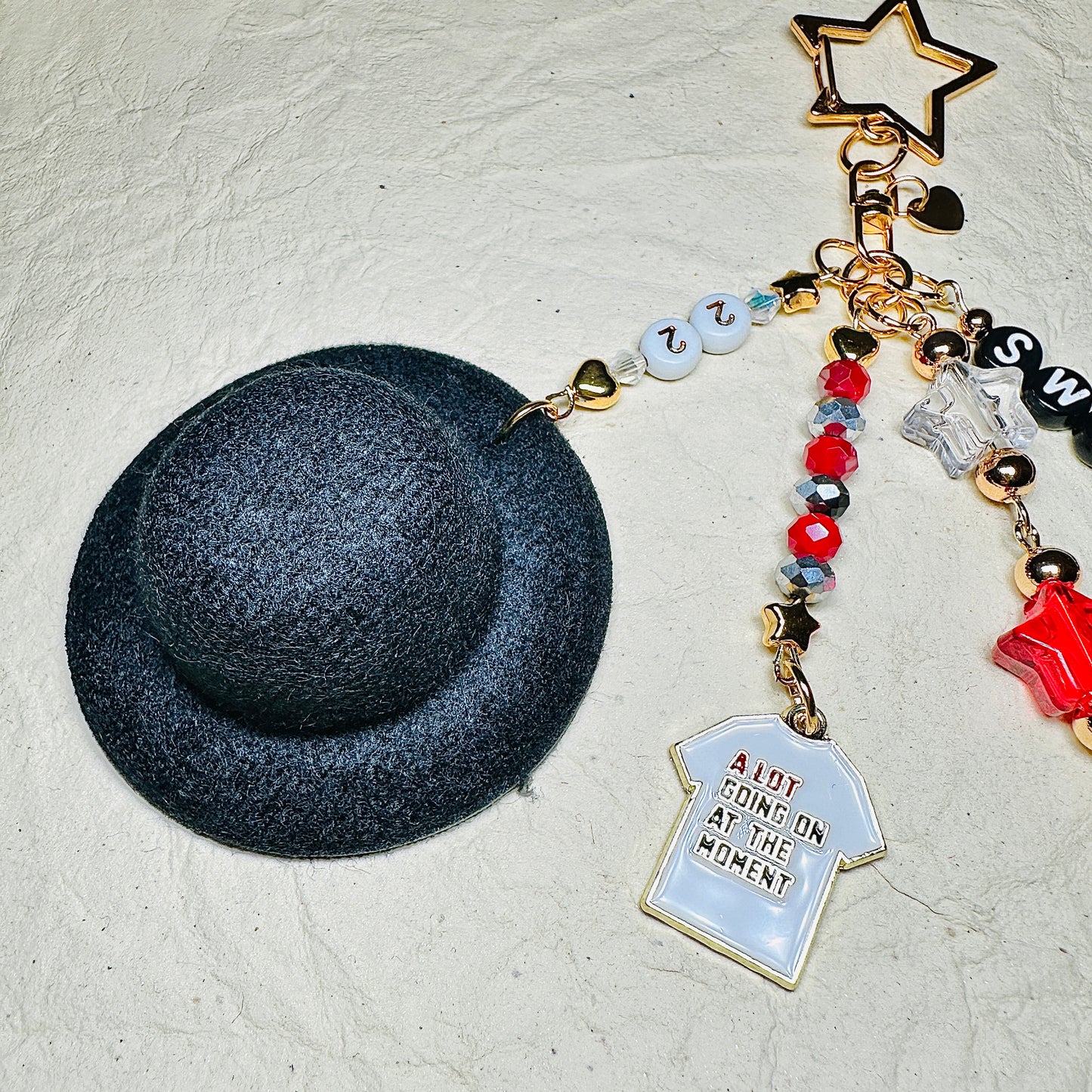 22 Hat Keychain