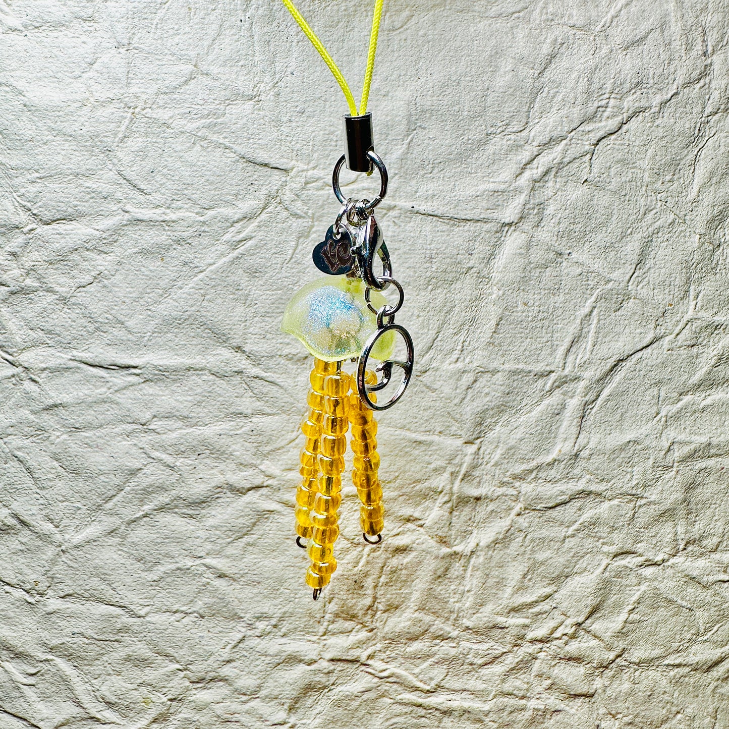 Jellyfish Phone Charm
