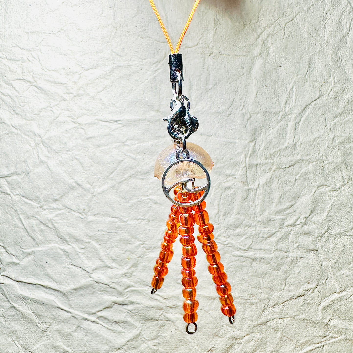 Jellyfish Phone Charm