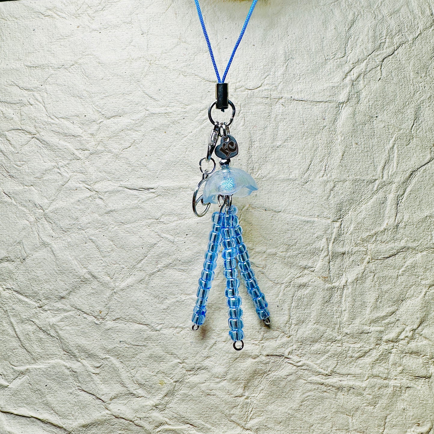 Jellyfish Phone Charm