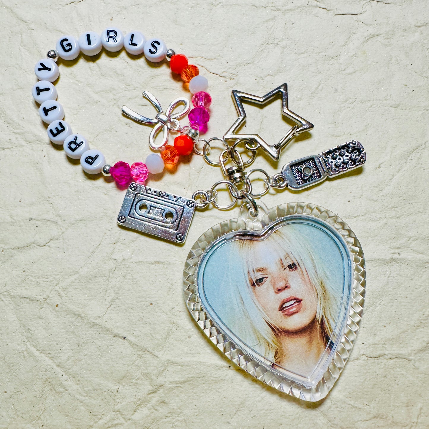 Pretty Girls - Reneé Photo Keychain