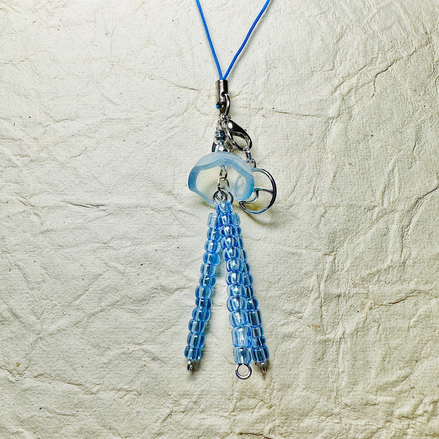 Jellyfish Phone Charm