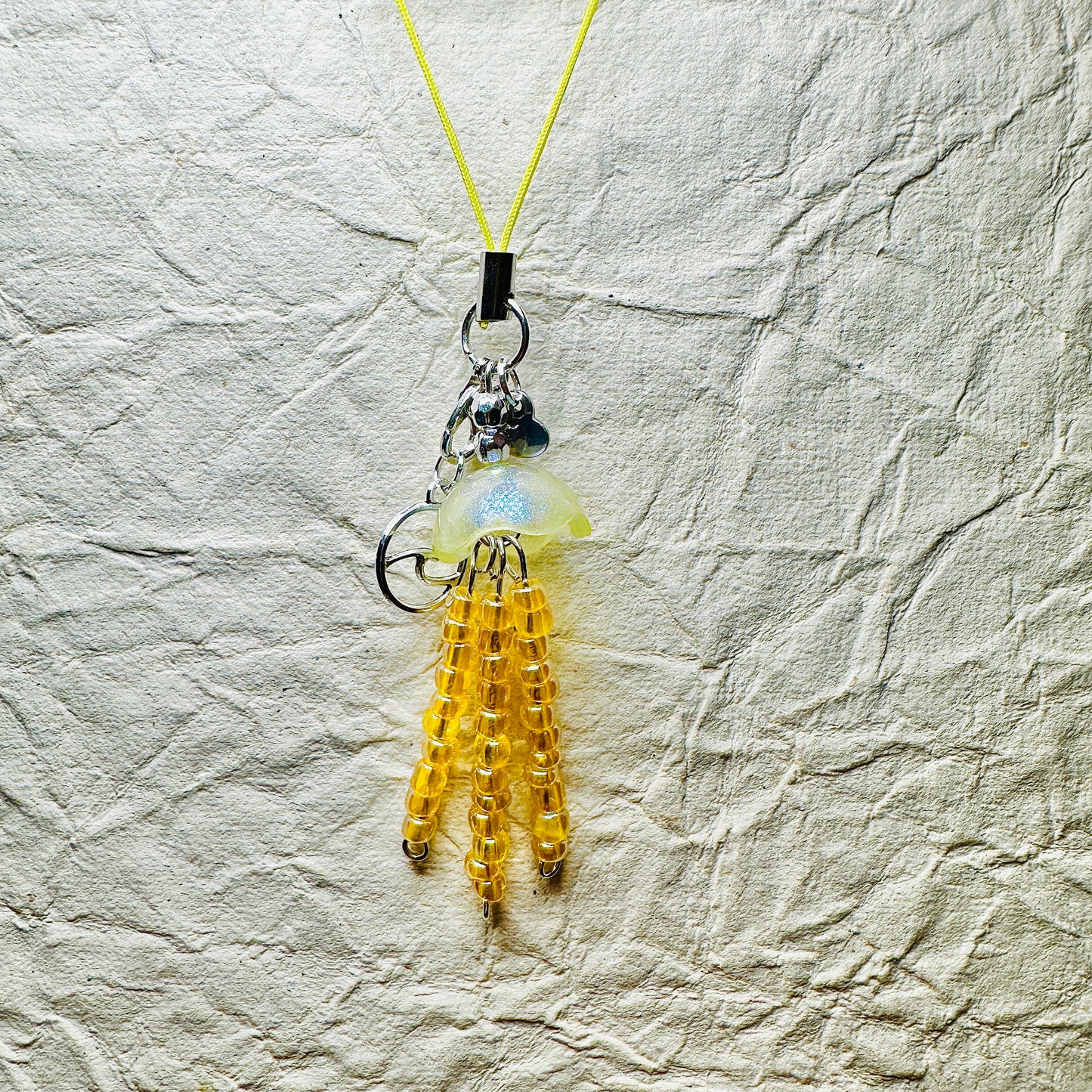 Jellyfish Phone Charm