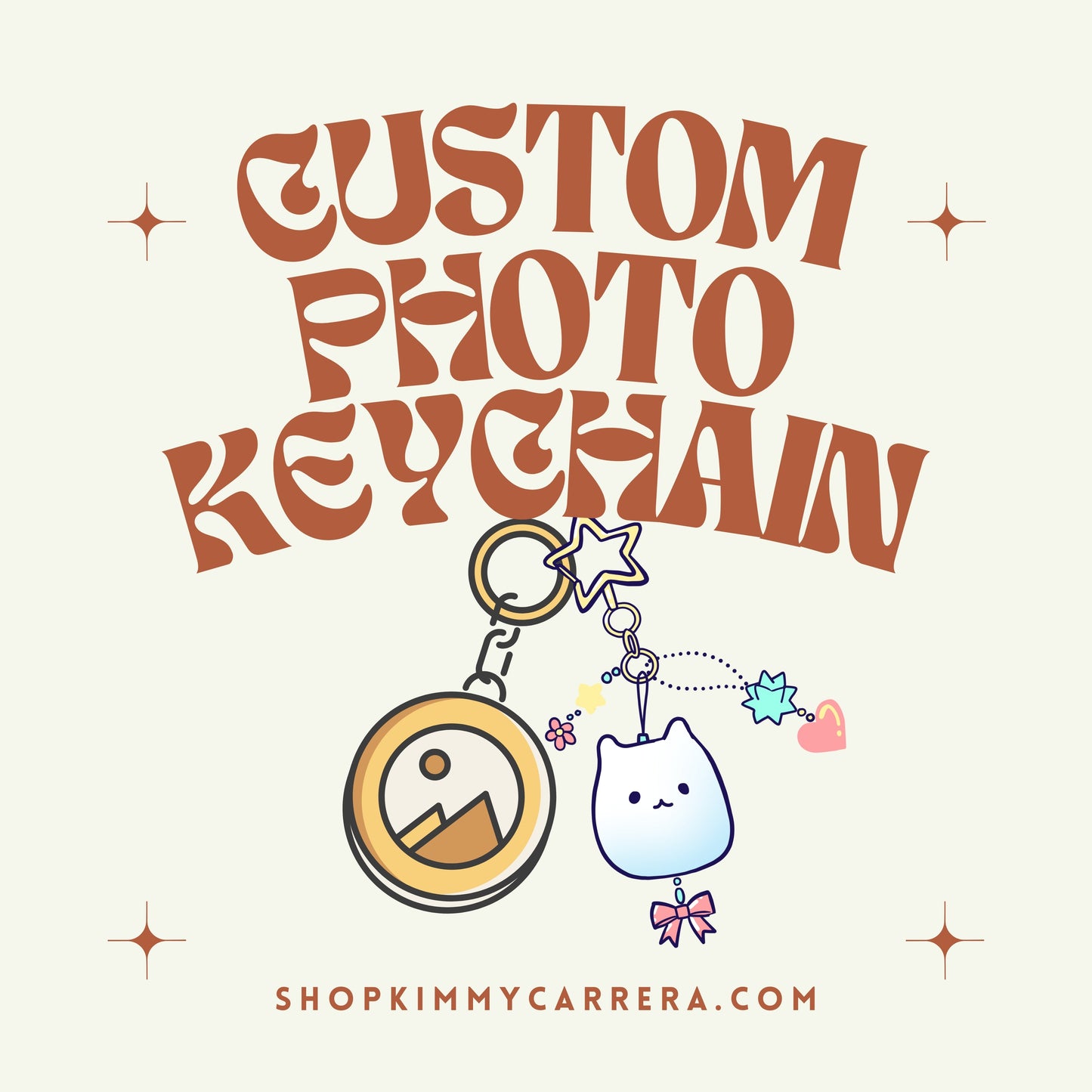 Custom Photo Keychain