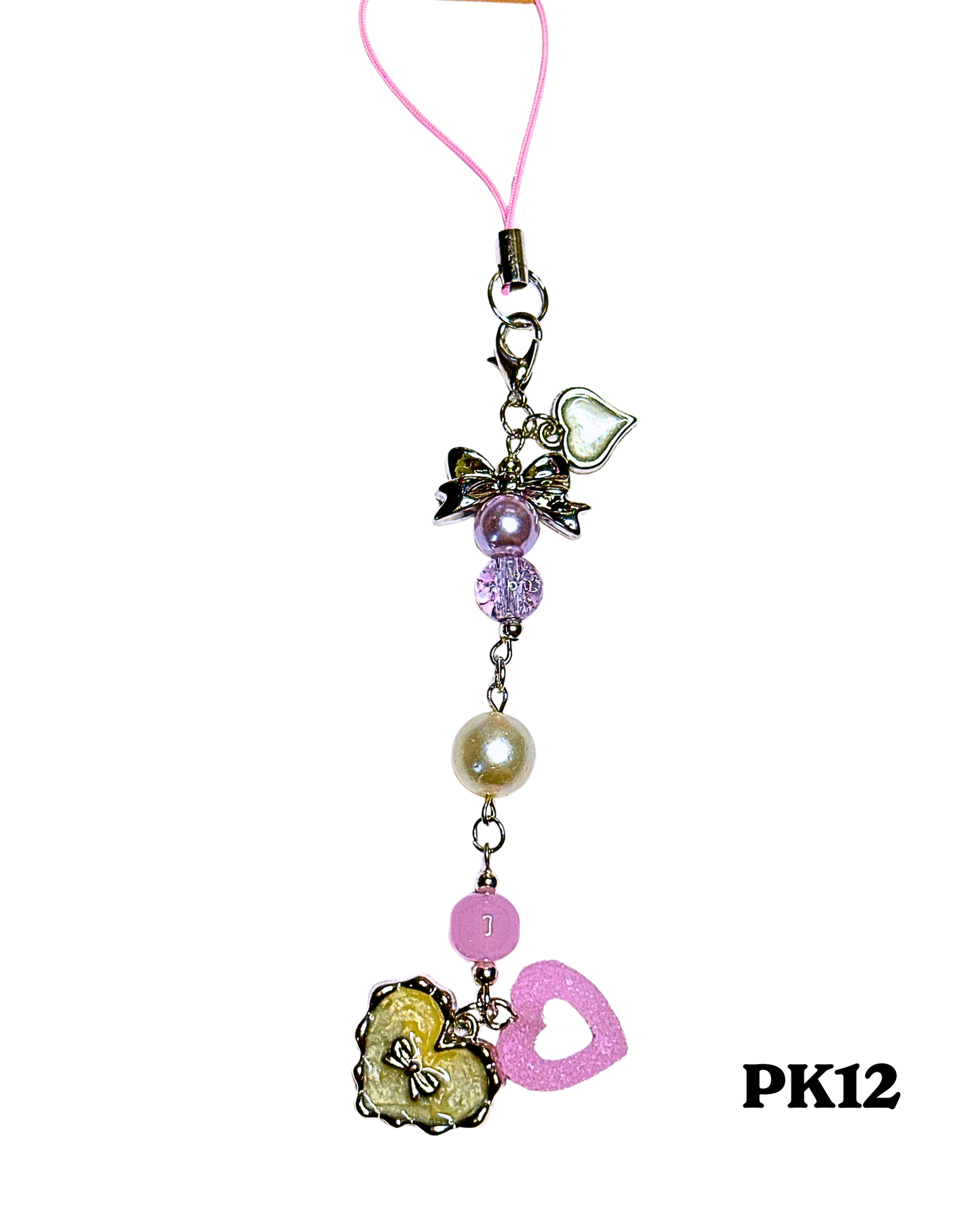 Pink Phone Charms
