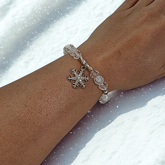 Silver Snowflake Bracelet