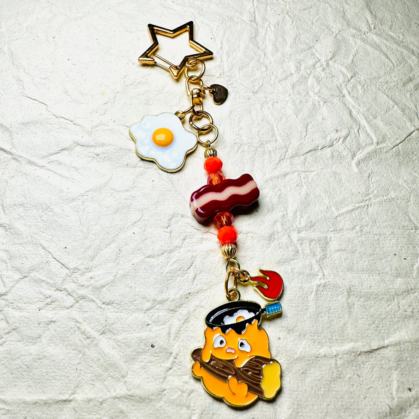 May Your Bacon Burn Keychain