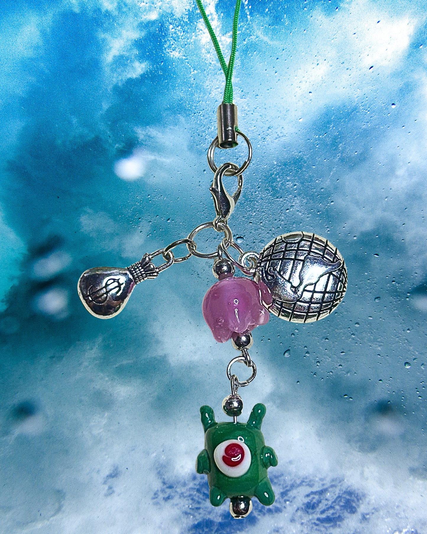 Bikini Bottom Friend Phone Charm