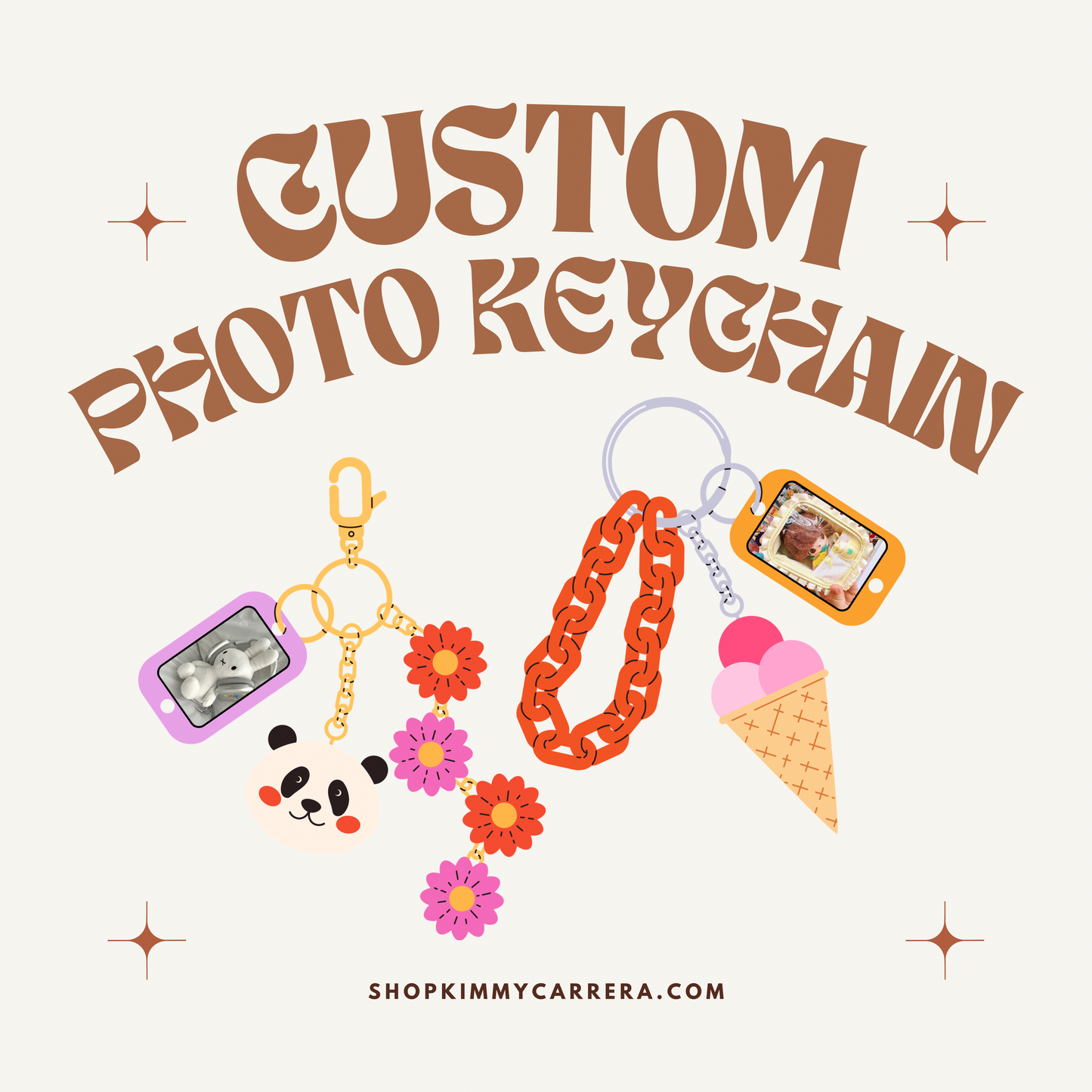 Custom Photo Keychain