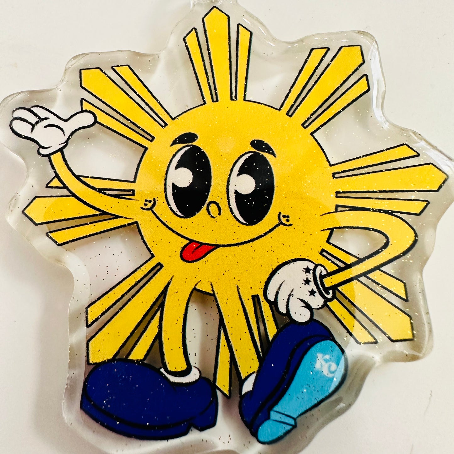 Baby PI Sun Keychain