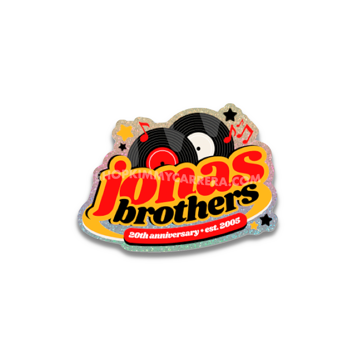 Jonas 20th Anniversary Sticker