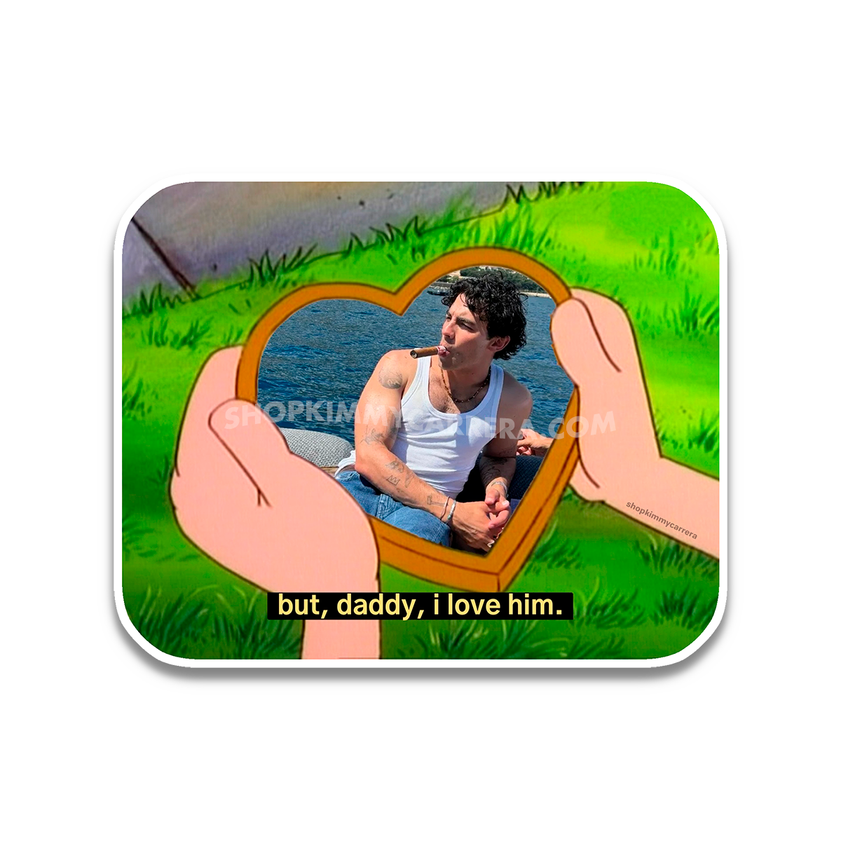 But Daddy I Love Joe Jonas Sticker