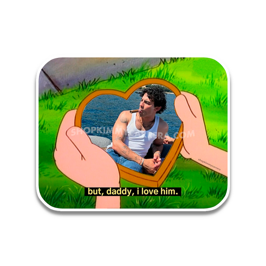 But Daddy I Love Joe Jonas Sticker
