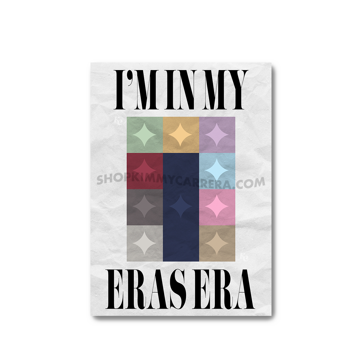 In My Eras Era Art Print