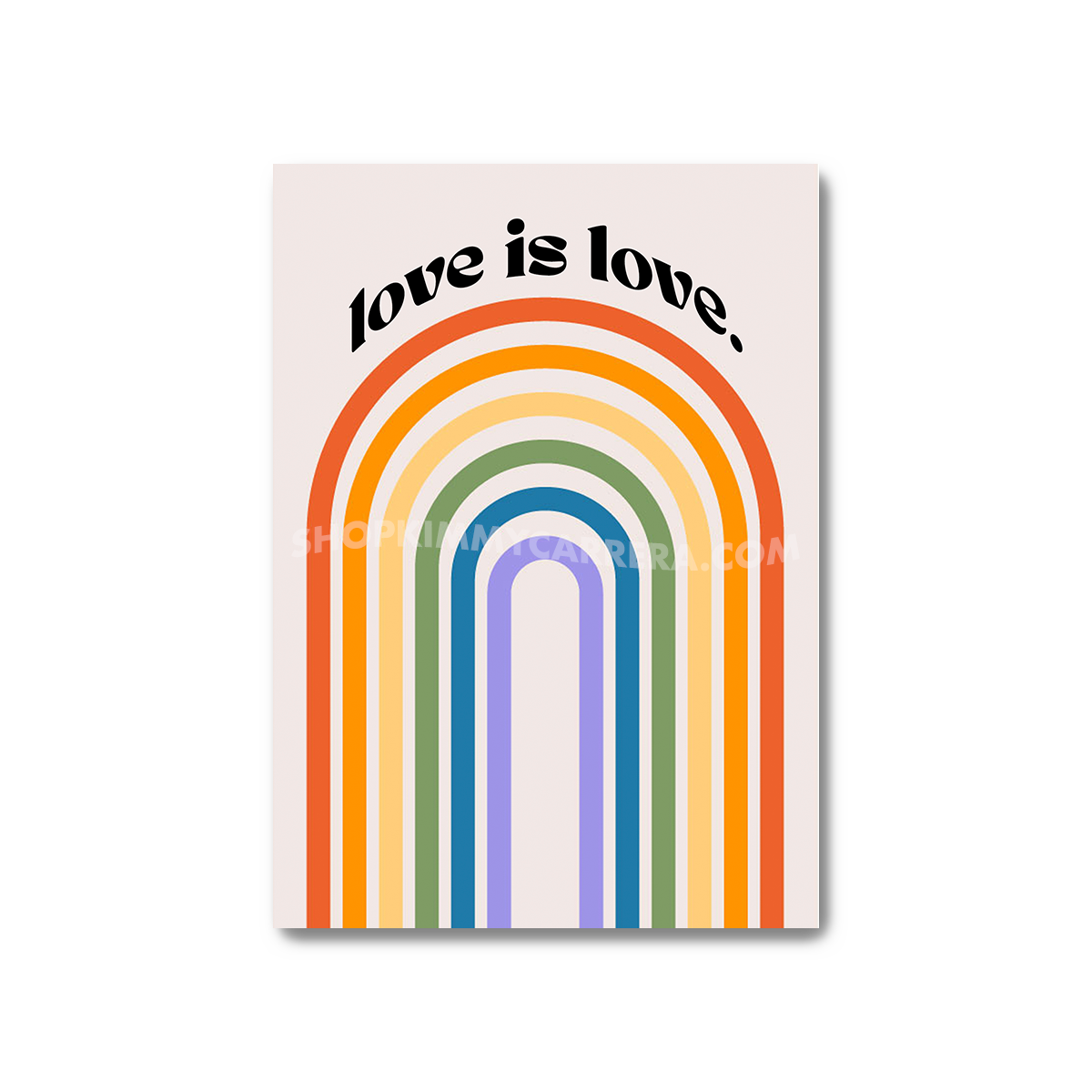 Love Is Love V1 Art Print