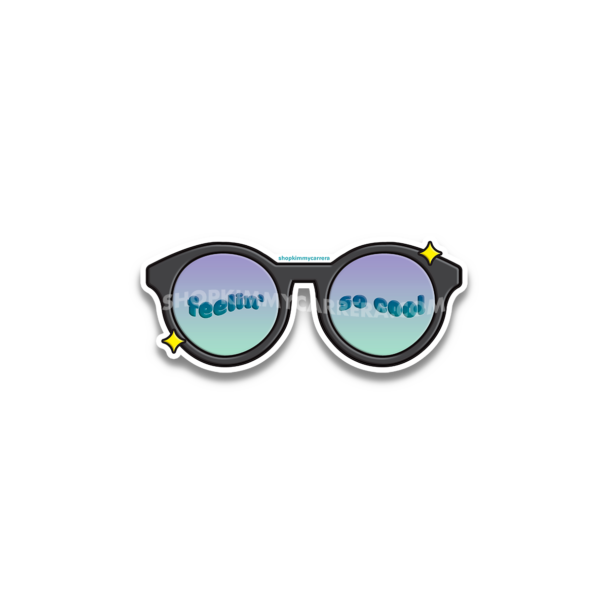Feelin' So Cool Sticker