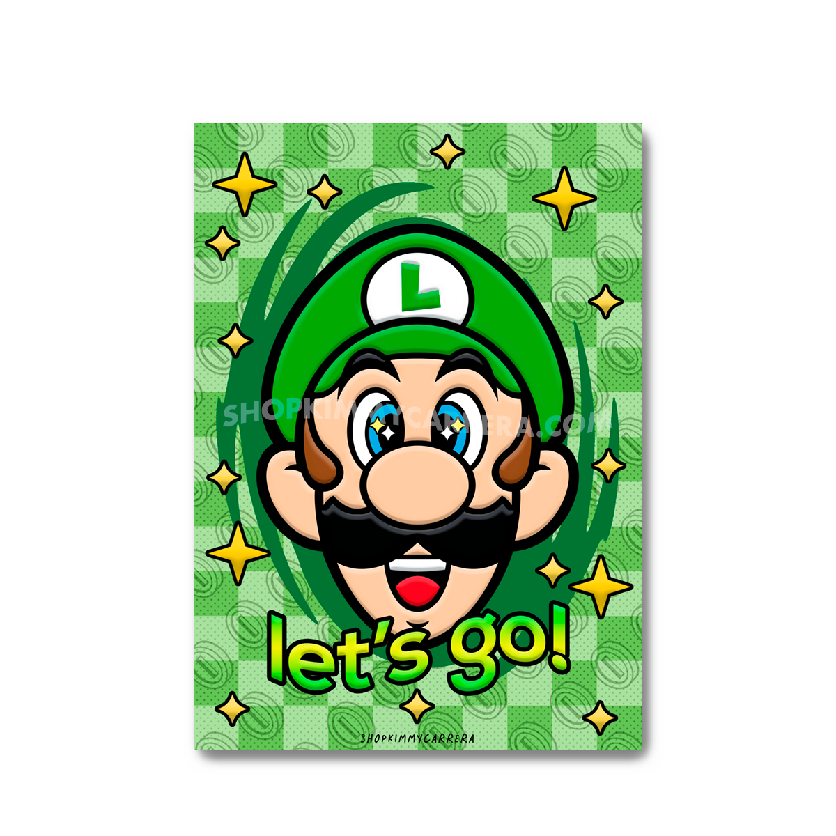 Luigi Art Print