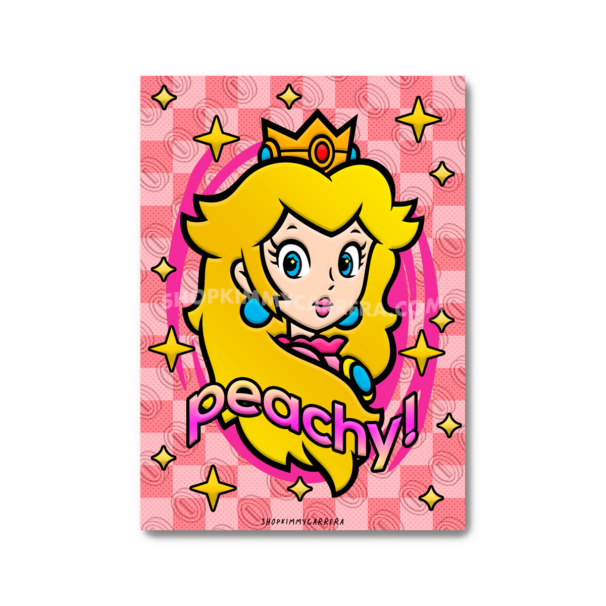 Peach Art Print