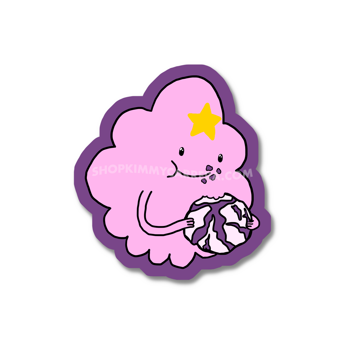 LSP Loves Ube Sticker