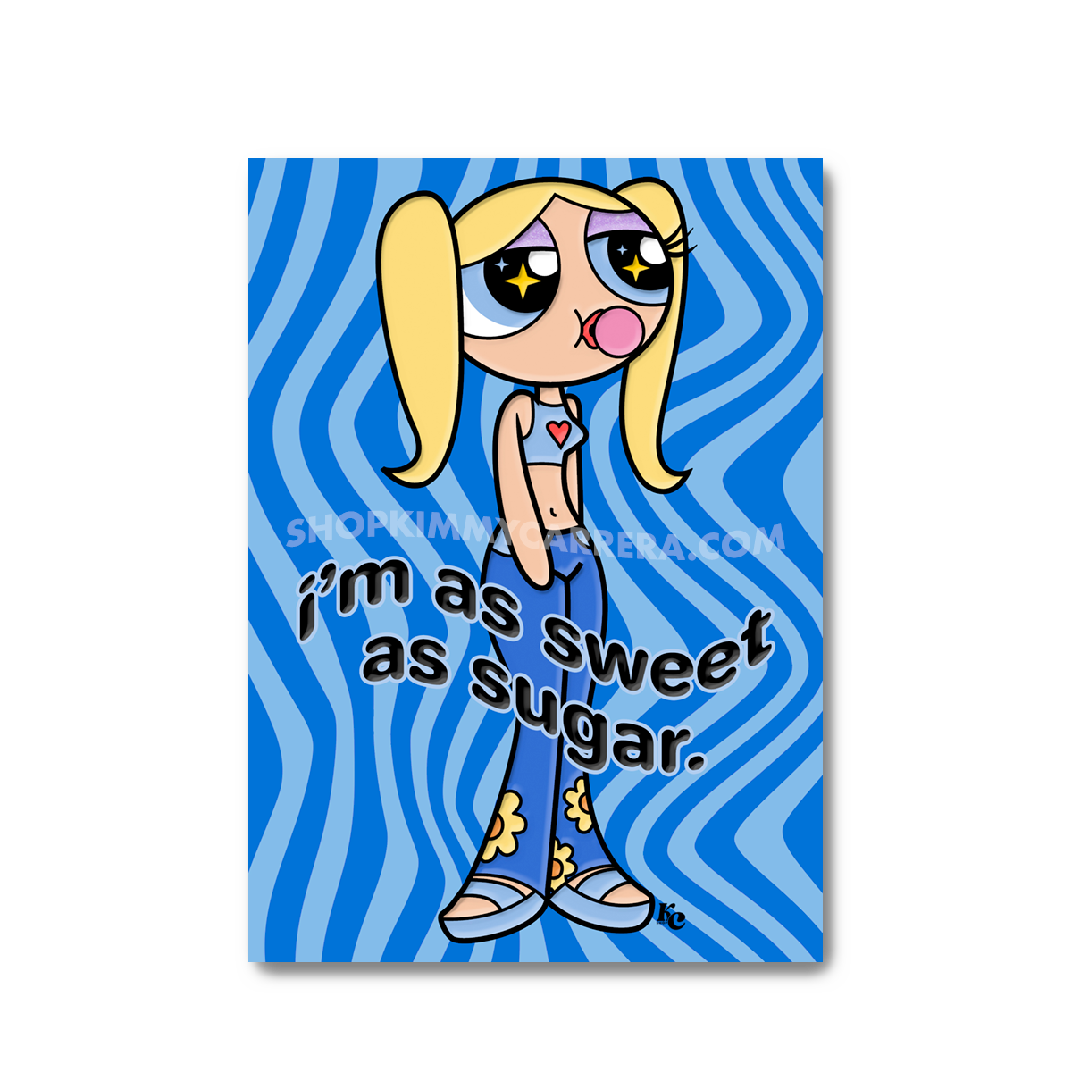 Teen Bubbles Art Print