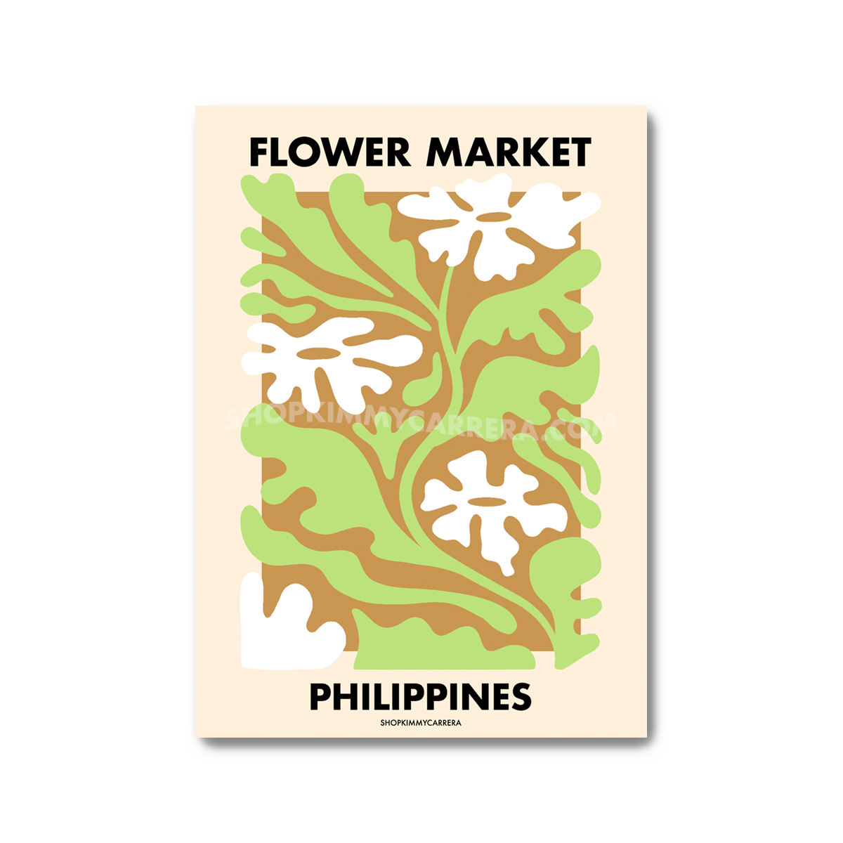 Philippines Flower Market Art Print