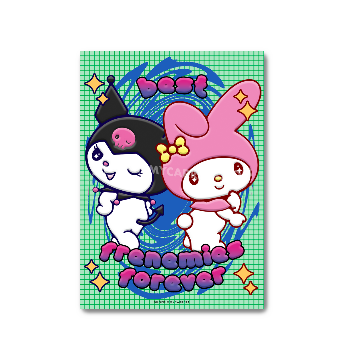 Best Frenemies Forever Art Print