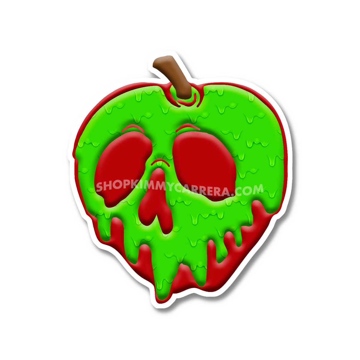 Poison Apple Sticker