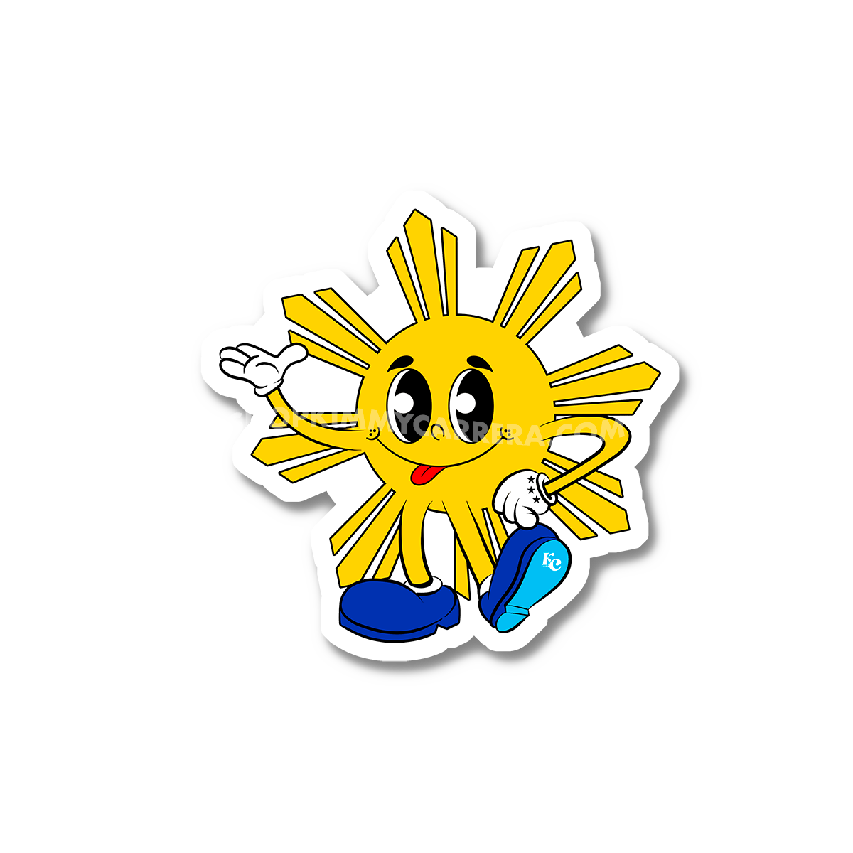 Baby PI Sun Sticker