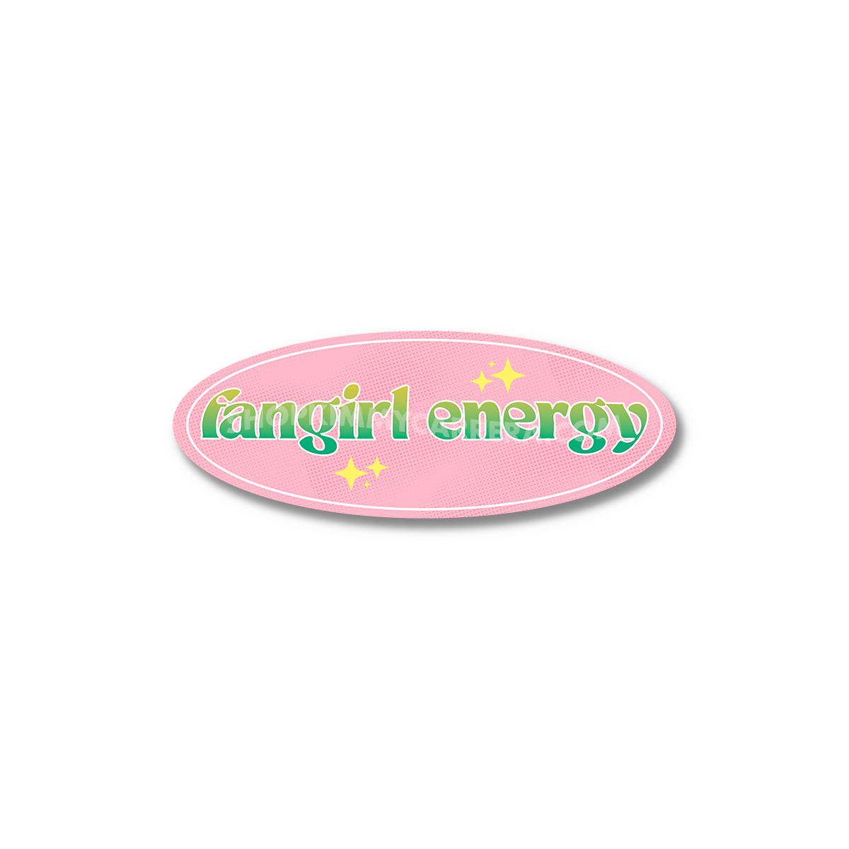 Fangirl Energy Sticker