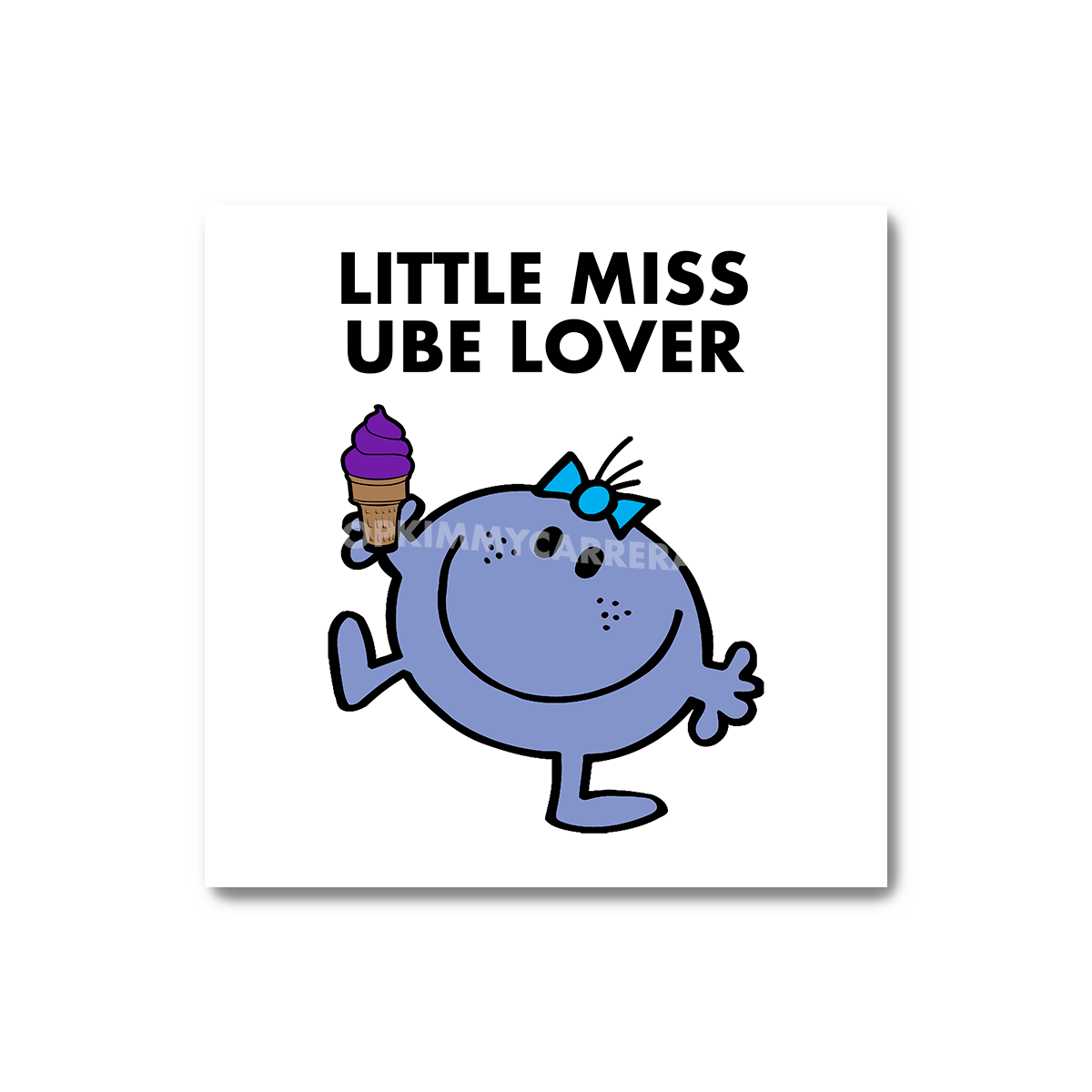 Ube Lover Sticker