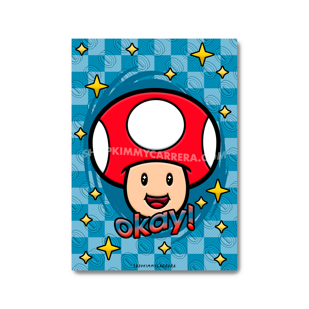 Toad Art Print