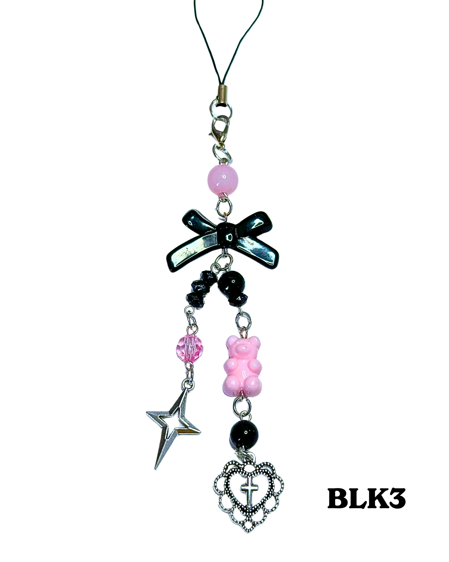 Black Phone Charms