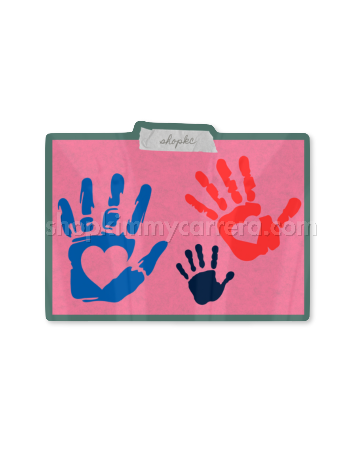 Handprints Sticker