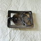 VTG Western See Through Metal Belt Buckle