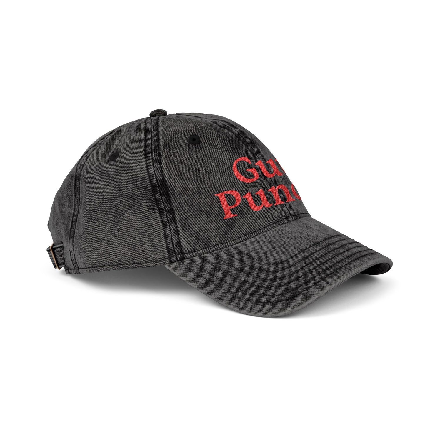 “Gut Punch” Vintage Distressed Cap Hat