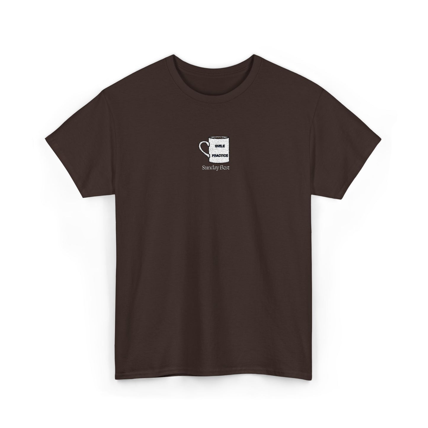 Sunday Best Mug Embroidered T-Shirt