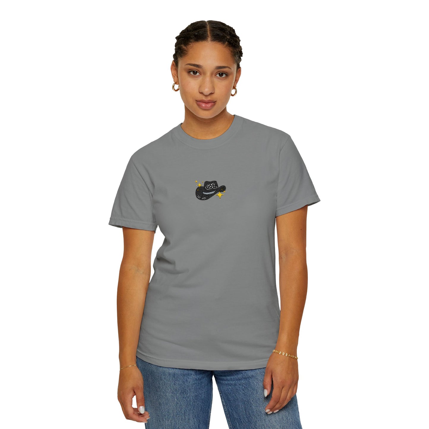 Cowboy Joe Embroidered Graphic T-Shirt