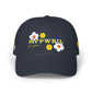 "MFPWBIL" Floral Embroidered Cap Hat