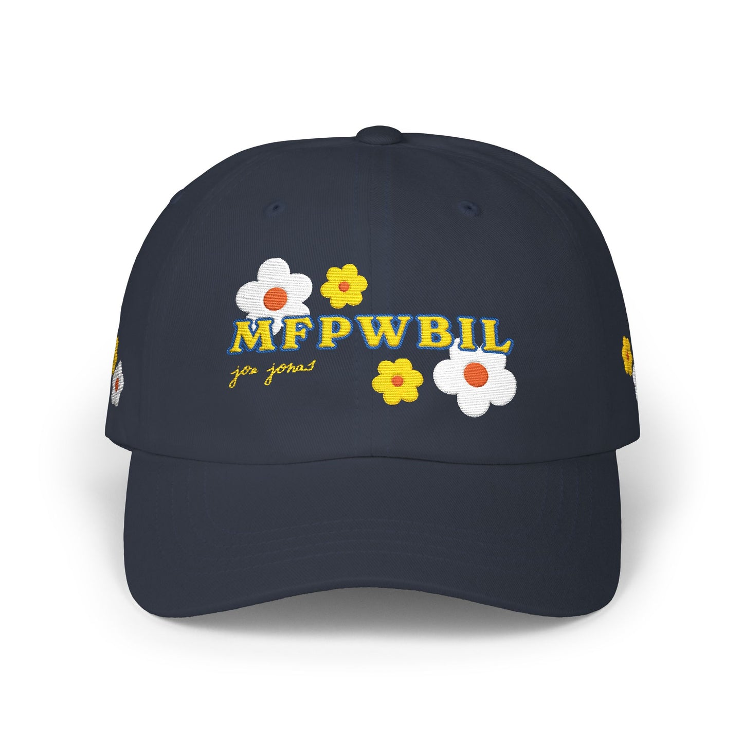"MFPWBIL" Floral Embroidered Cap Hat