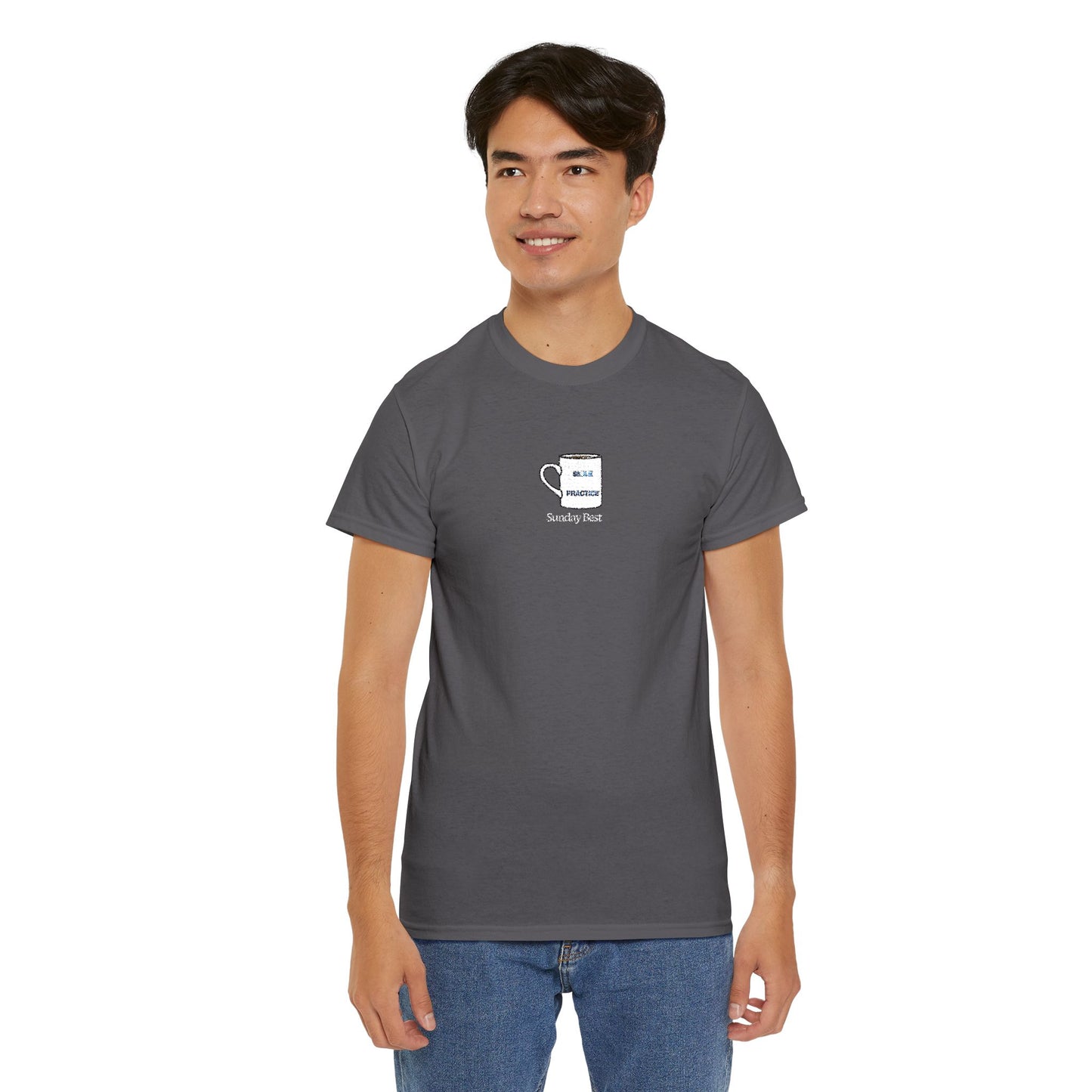 Sunday Best Mug Embroidered T-Shirt