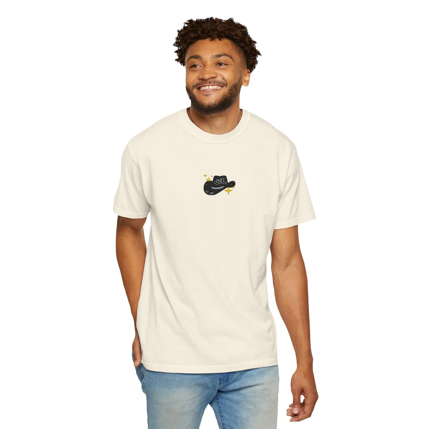 Cowboy Joe Embroidered Graphic T-Shirt