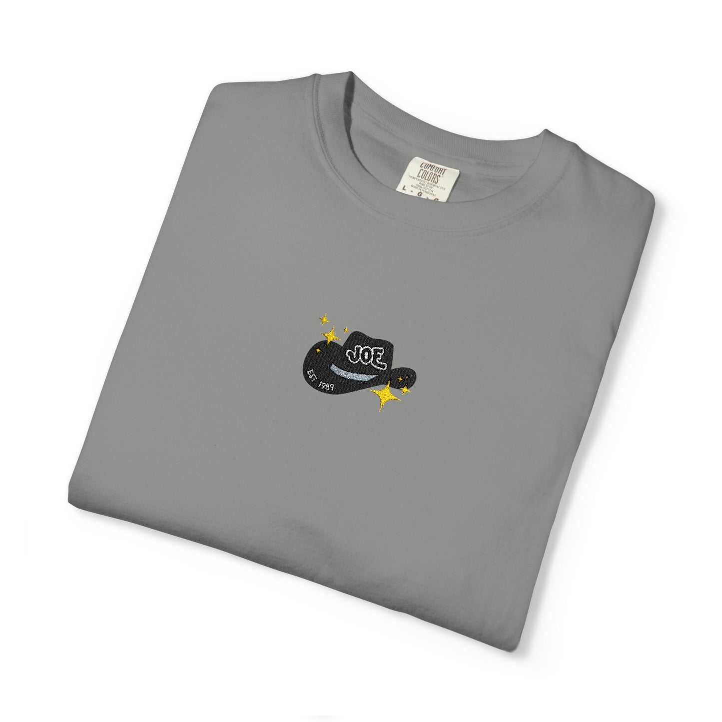 Cowboy Joe Embroidered Graphic T-Shirt