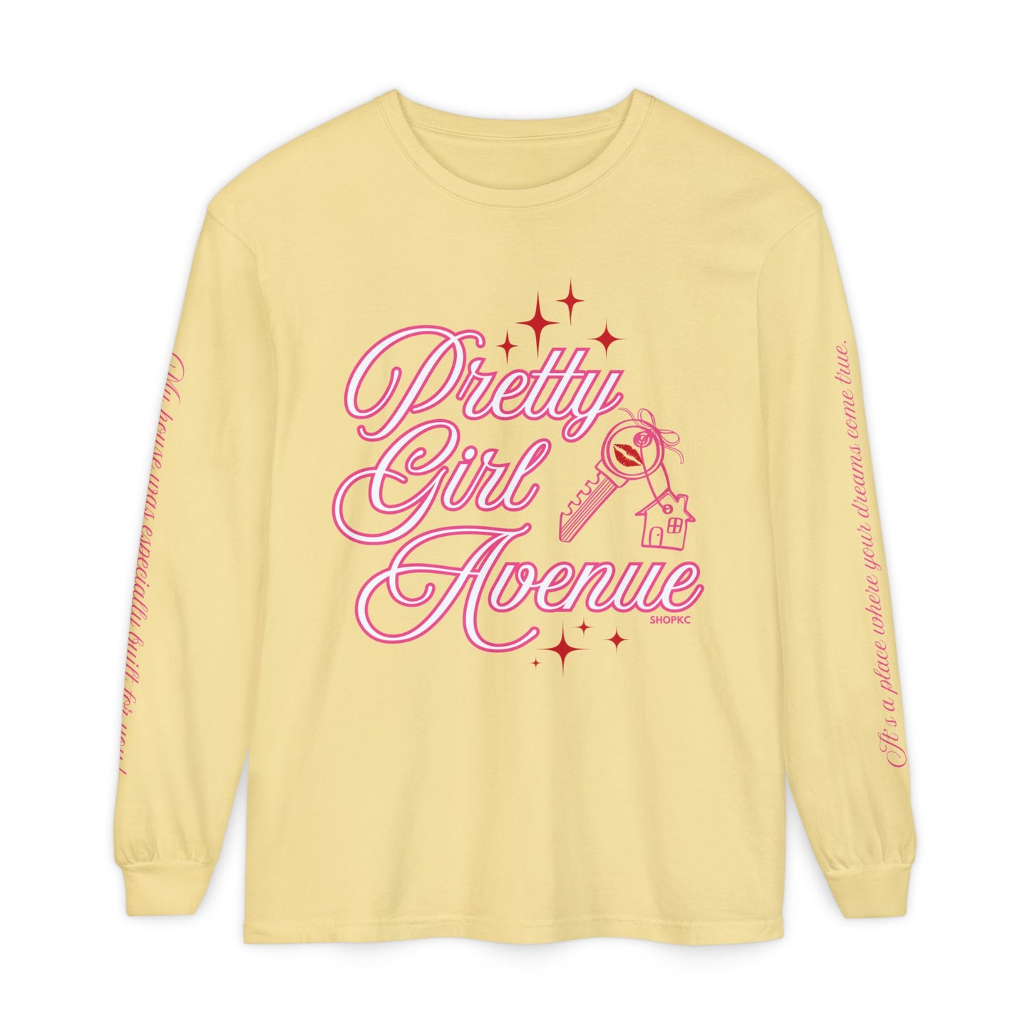 “Pretty Girl Ave” Unisex Long Sleeves T-Shirt