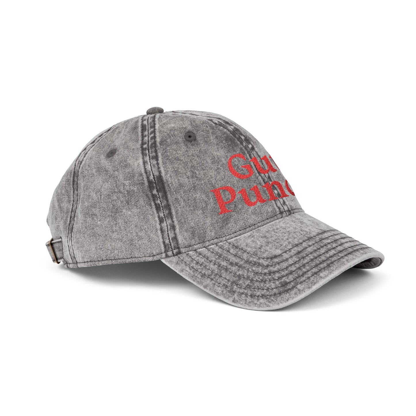 “Gut Punch” Vintage Distressed Cap Hat