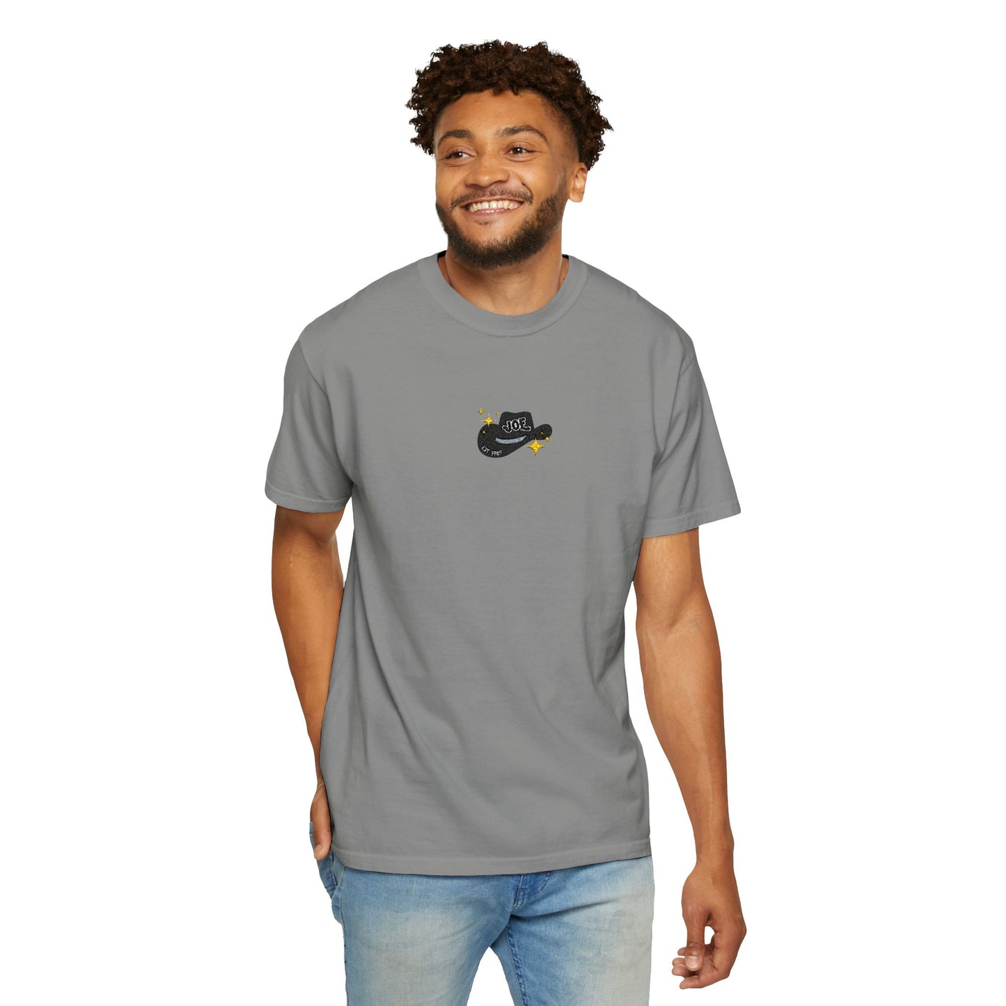 Cowboy Joe Embroidered Graphic T-Shirt