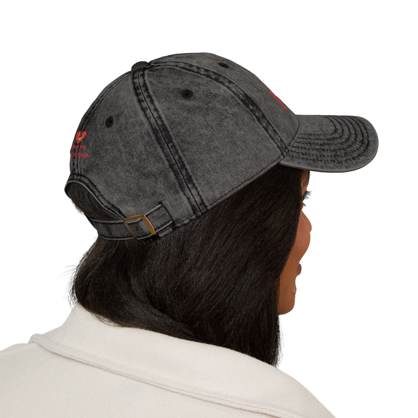 “Gut Punch” Vintage Distressed Cap Hat