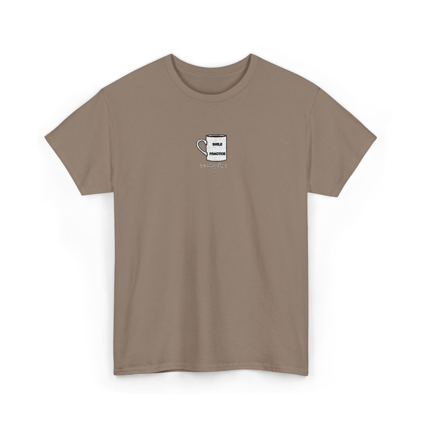 Sunday Best Mug Embroidered T-Shirt